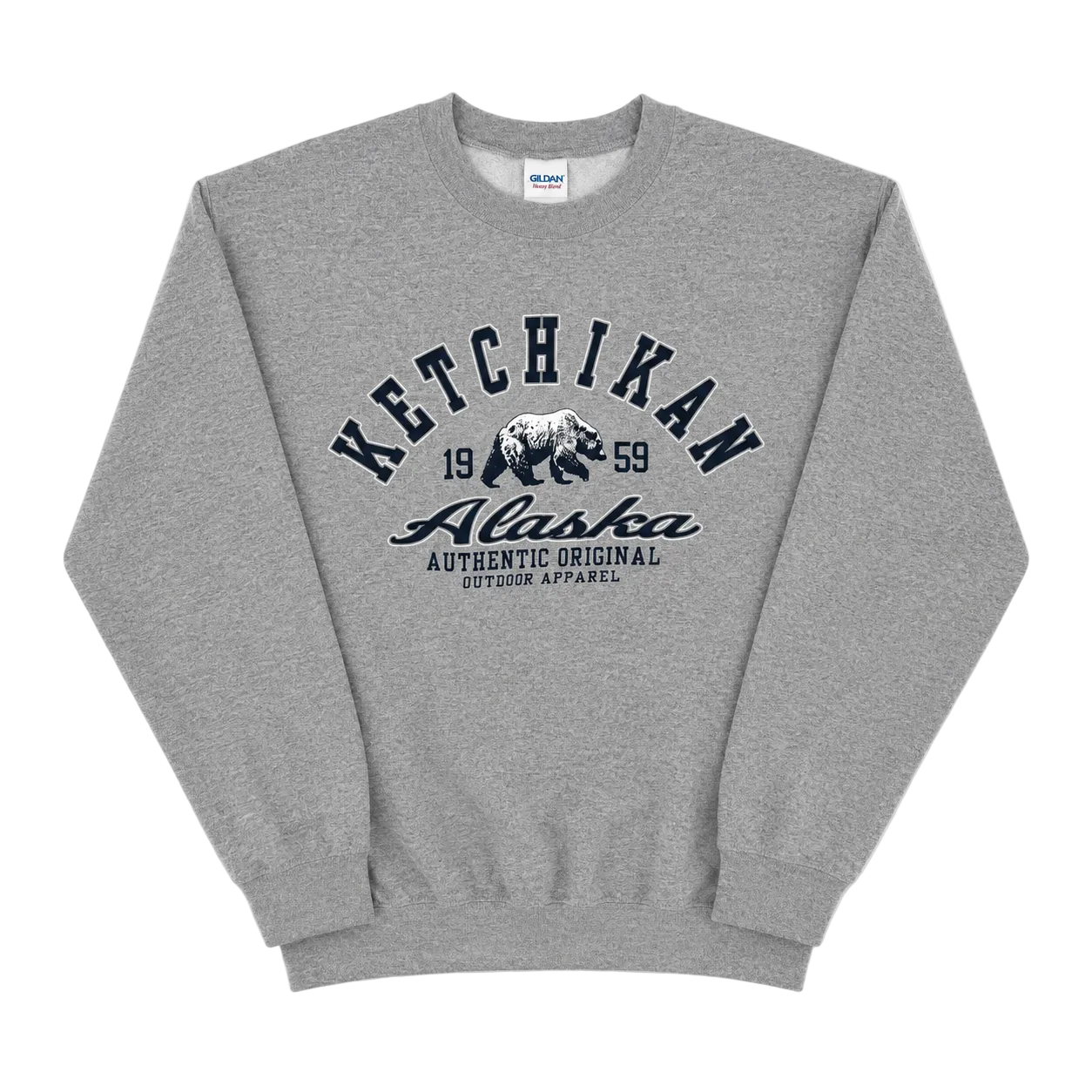 KETCHIKAN ALASKA SPELL OUT SWEATER (M)
