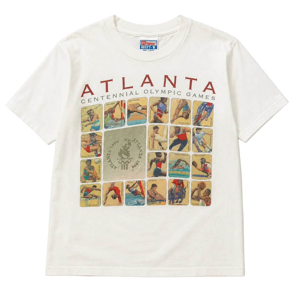 ATLANTA OLYMPICS CENTENNIAL GAMES 1996 GRAPHIC TEE (L)