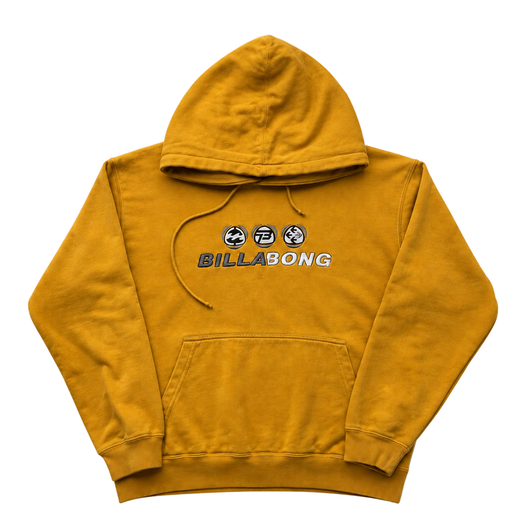 BILLABONG EMBROIDERED BIG LOGO HOODIE (S)