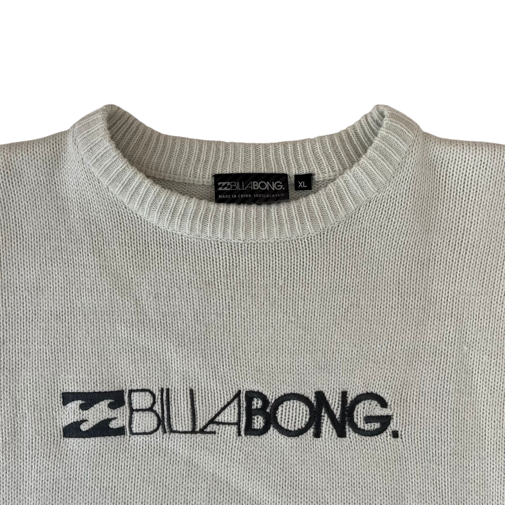 BILLABONG BIG LOGO KNIT SWEATER (XL)