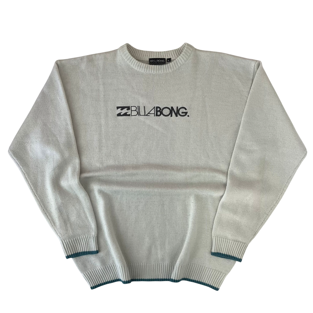 BILLABONG BIG LOGO KNIT SWEATER (XL)