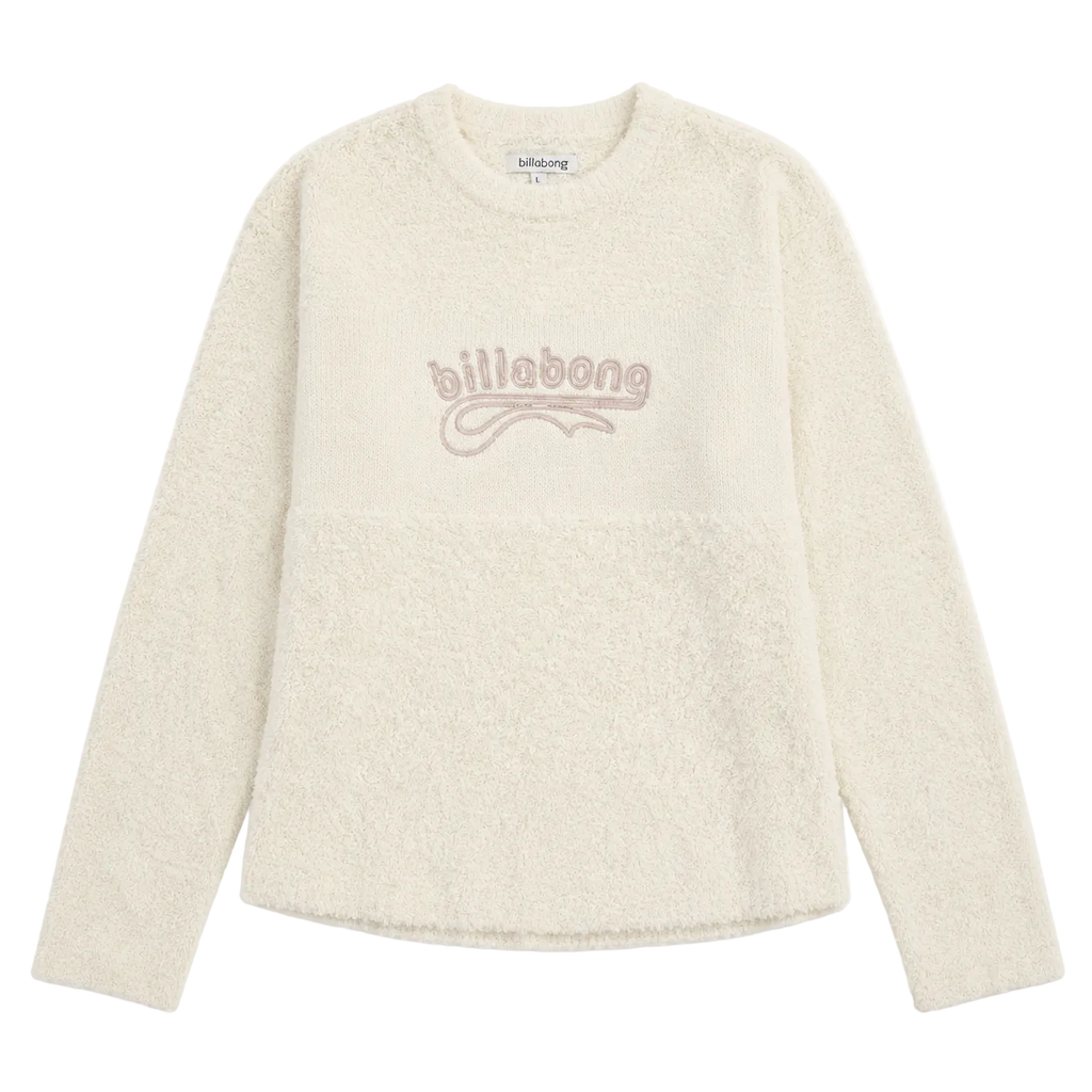 BILLABONG SPELL OUT FLEECE SWEATER (L)