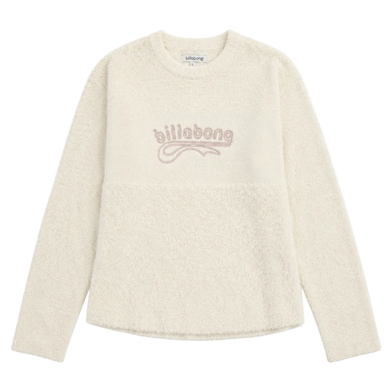 BILLABONG SPELL OUT FLEECE SWEATER (L)
