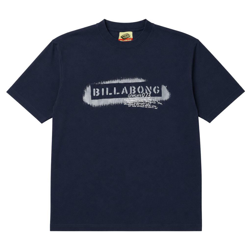 BILLABONG SPELLOUT GRAPHIC TEE (M)