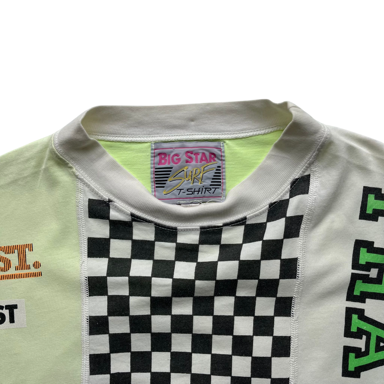 BIG STAR SURF 90S PATCHWORK TEE (XL)