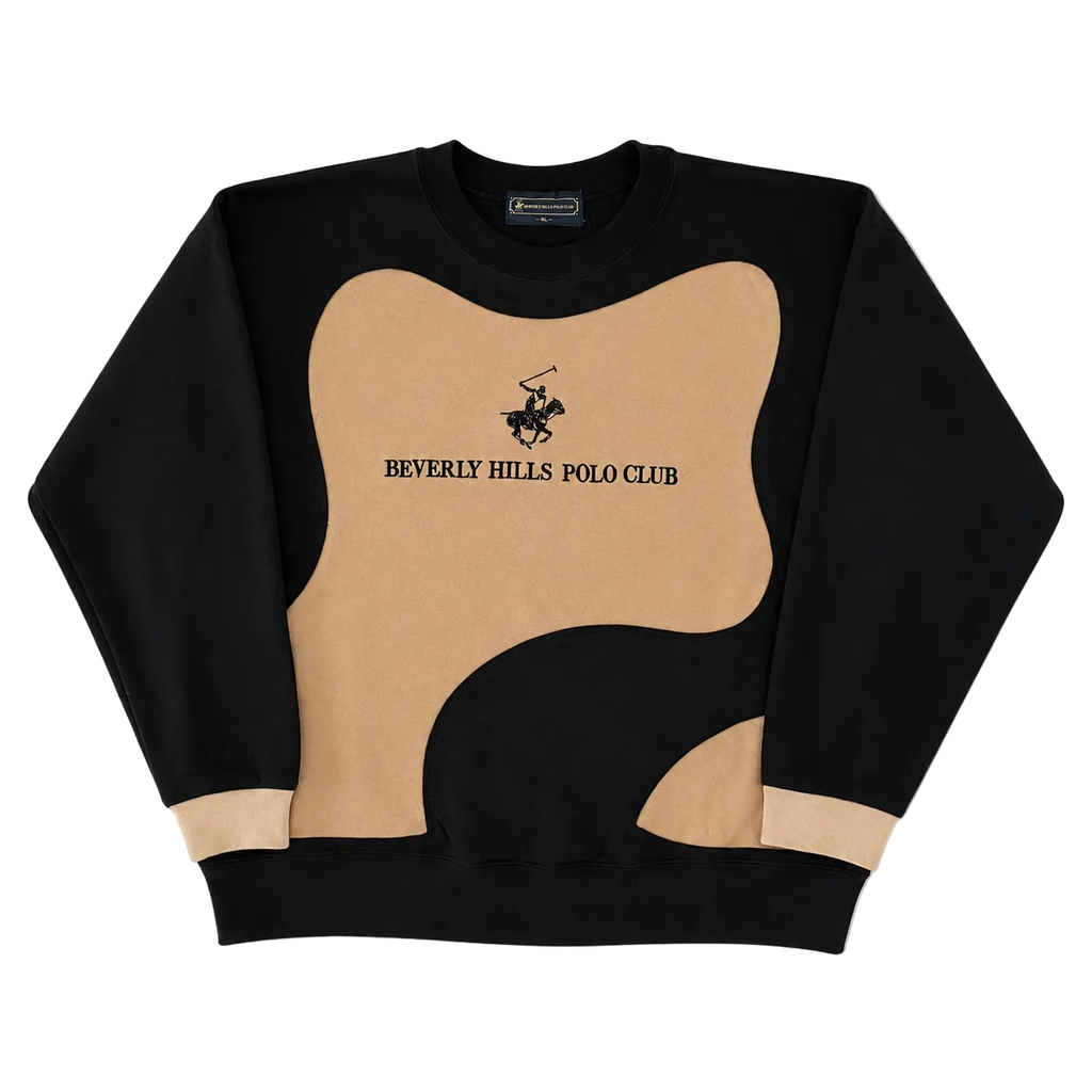 BEVERLY HILLS POLO CLUB REWORKED SWEATER (L)