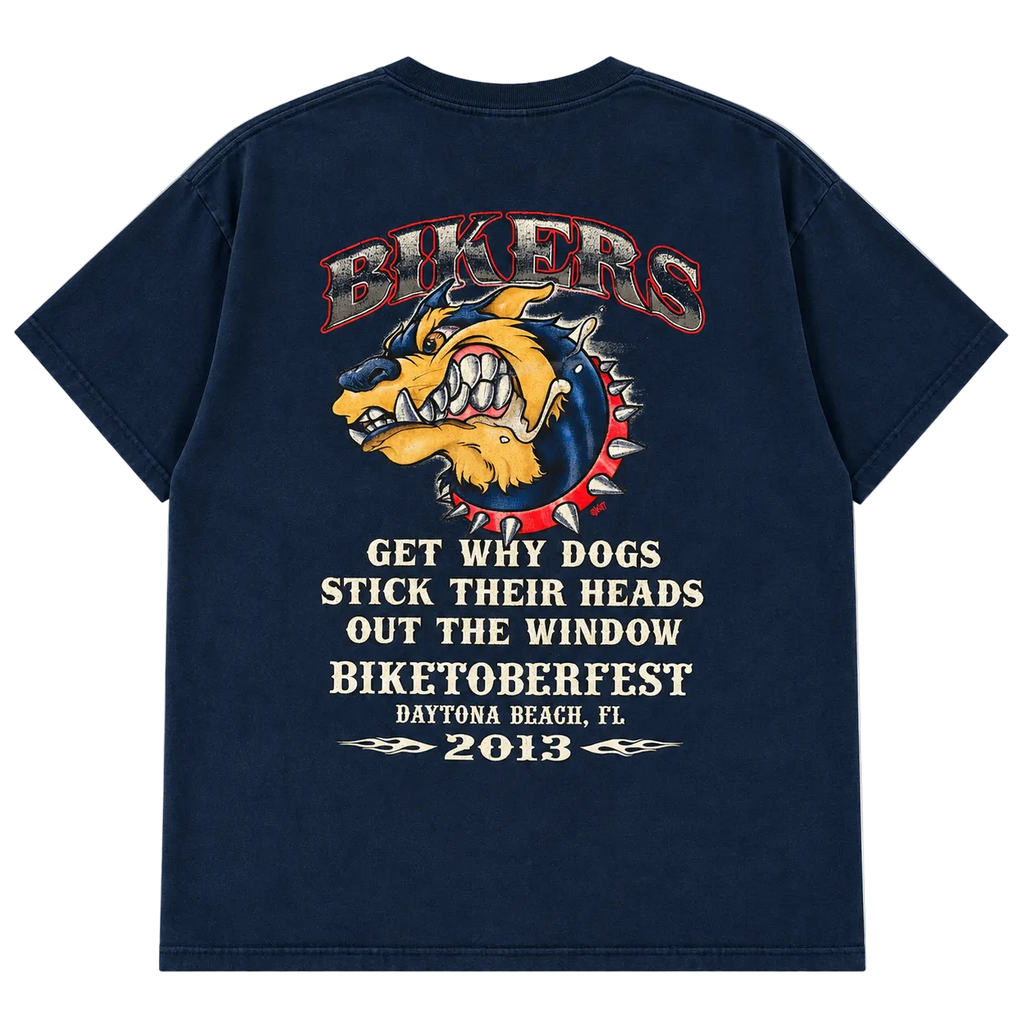 BIKETOBERFEST 2013 DAYTONA BEACH BIKER TEE (XL)