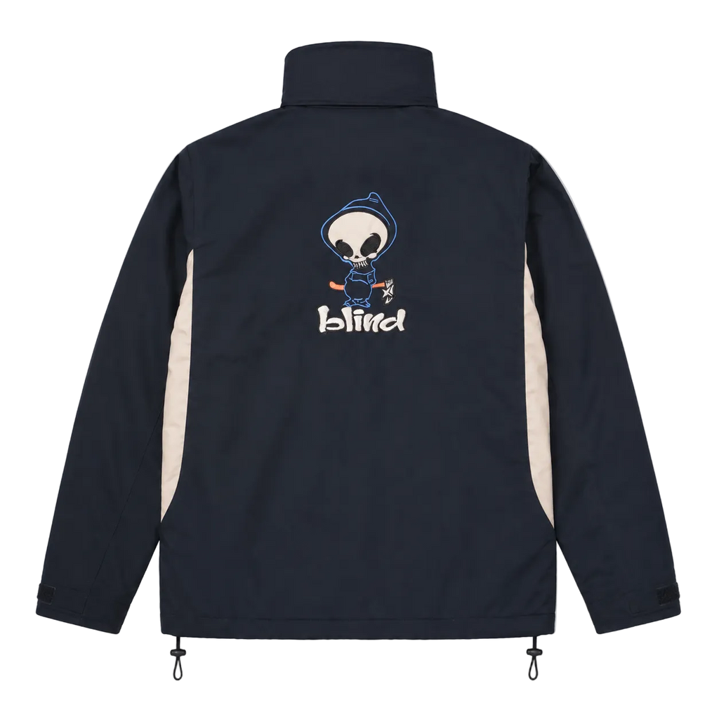 BLIND SKATEBOARDS EMBROIDERED LOGO JACKET (L)