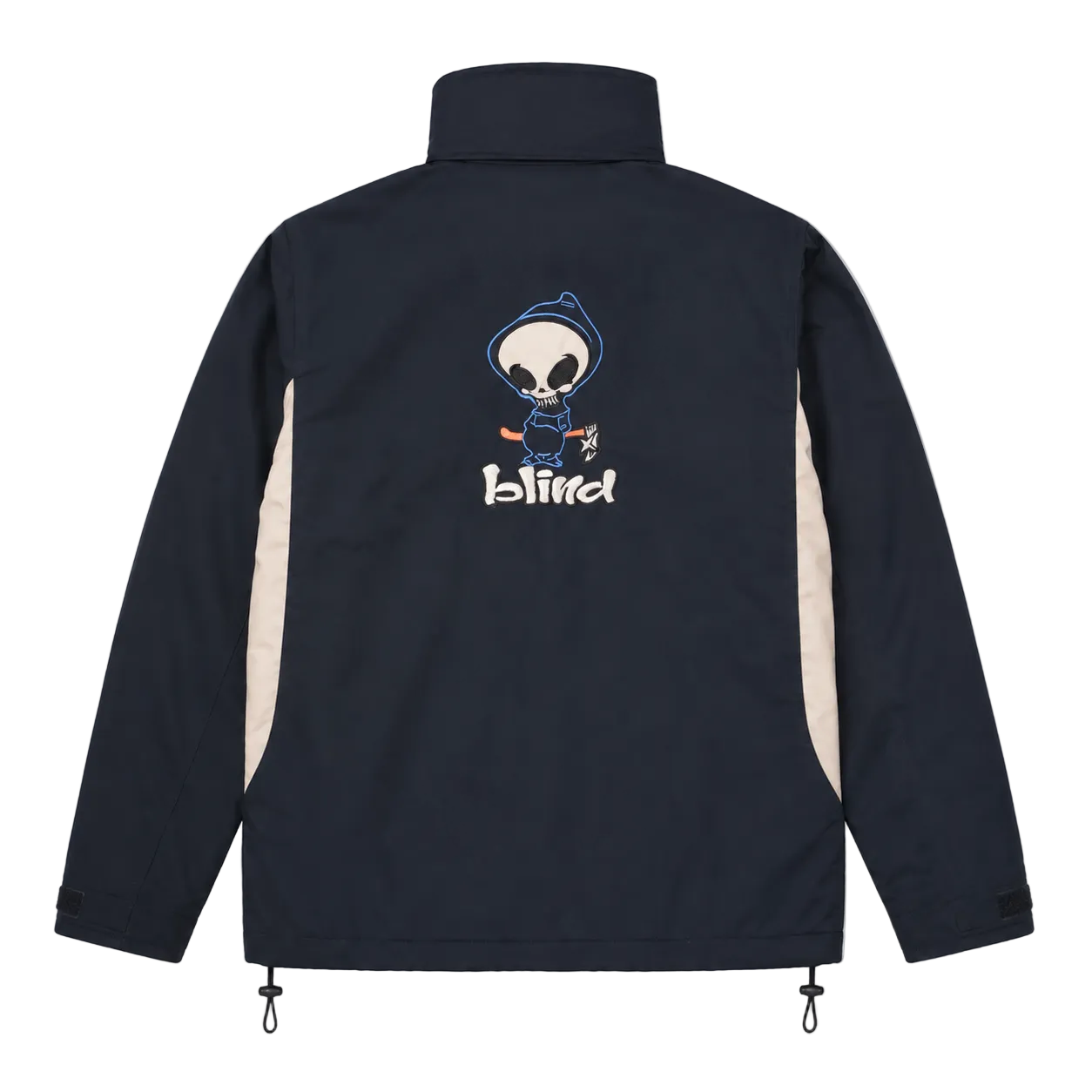 BLIND SKATEBOARDS EMBROIDERED LOGO JACKET (L)