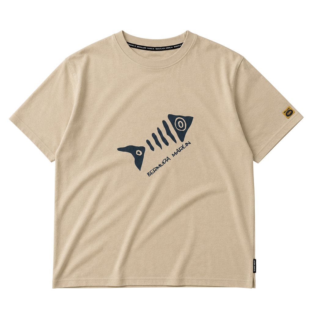 BERMUDA MARLIN FISHBONE GRAPHIC TEE (3XL)