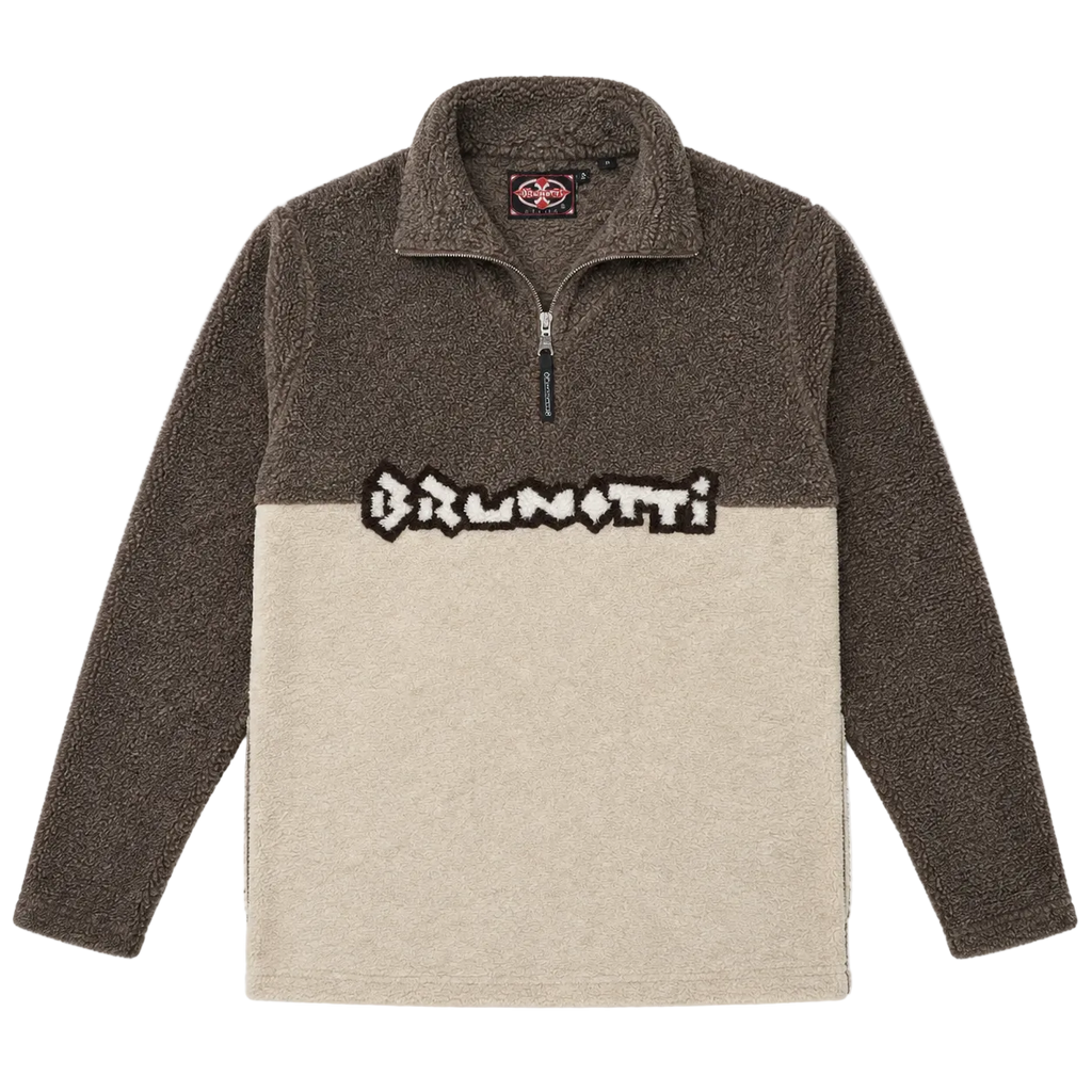 BRUNOTTI FLEECE QUARTER ZIP SWEATER (M)