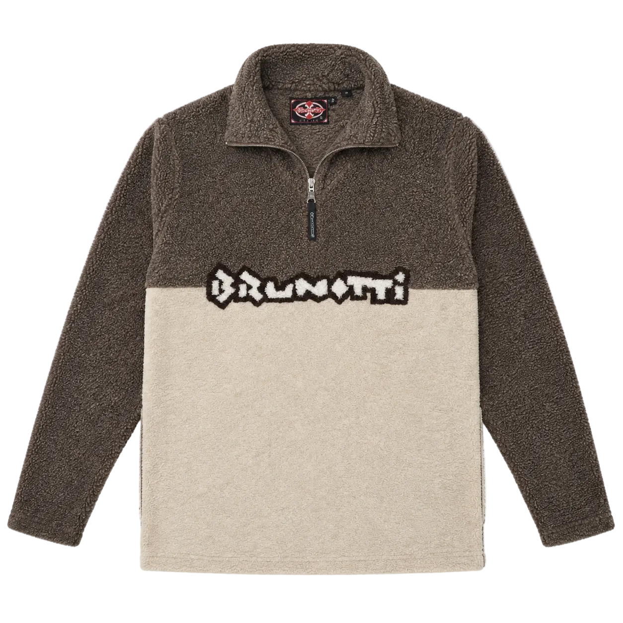 BRUNOTTI FLEECE QUARTER ZIP SWEATER (M)