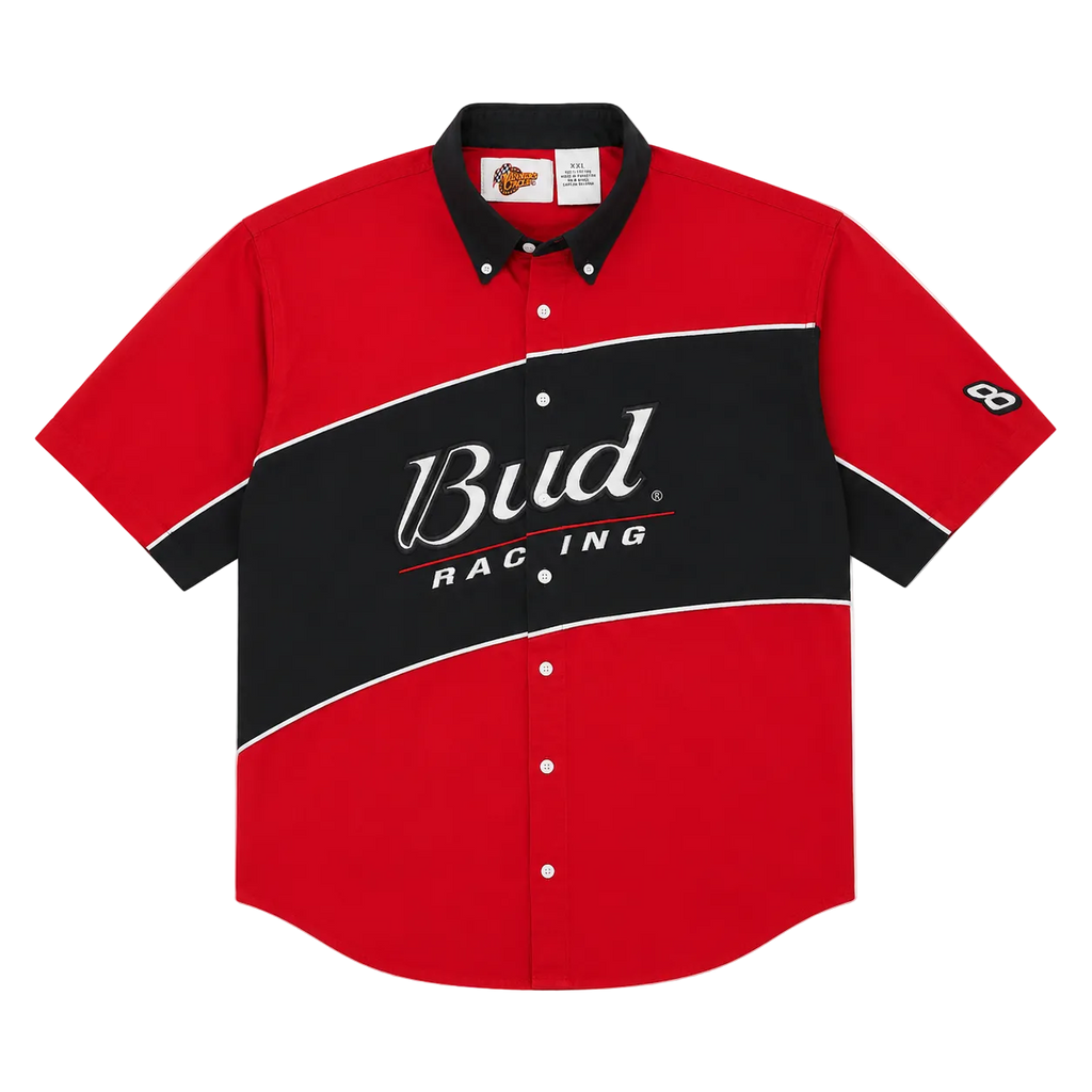WINNERS CIRCLE BUD RACING DALE JR. BUTTON UP SHIRT (XXL)