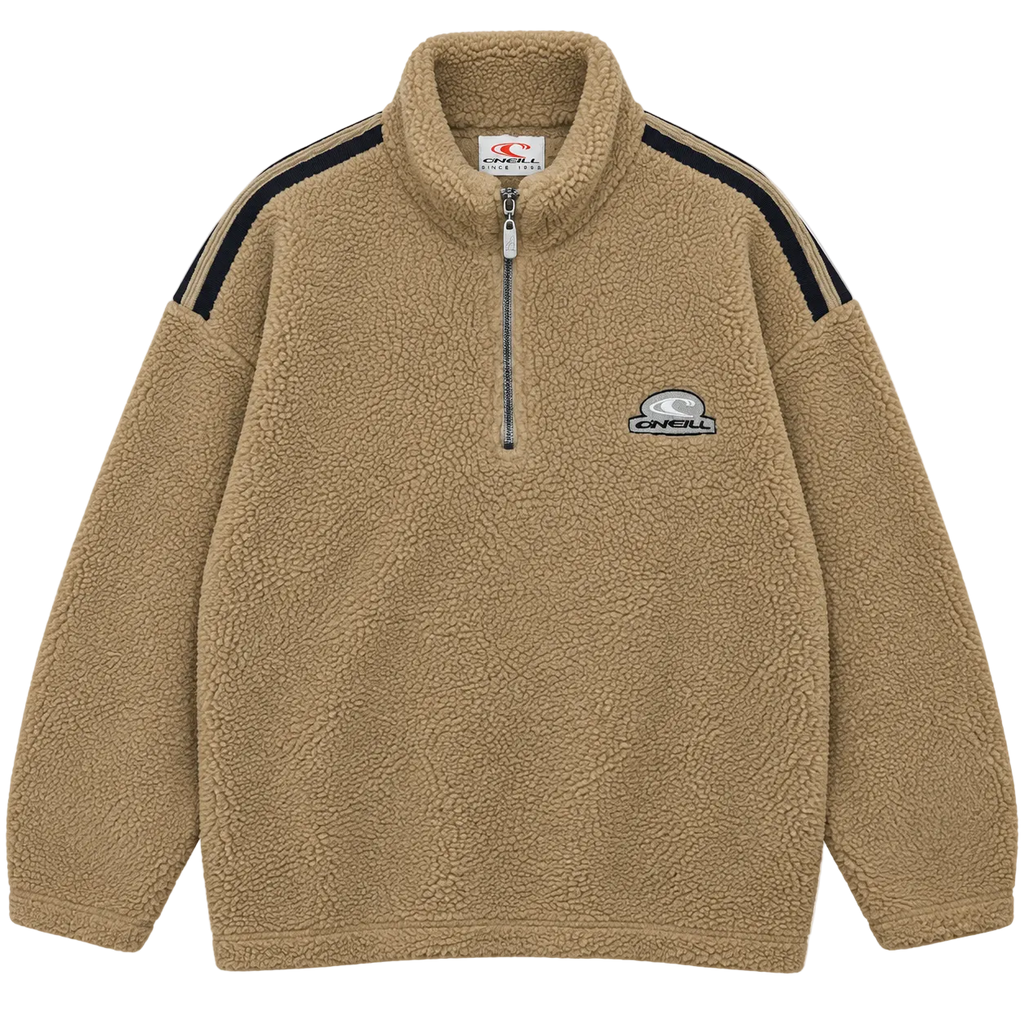 O'NEILL TEDDY FLEECE QUARTER ZIP SWEATER (XL)