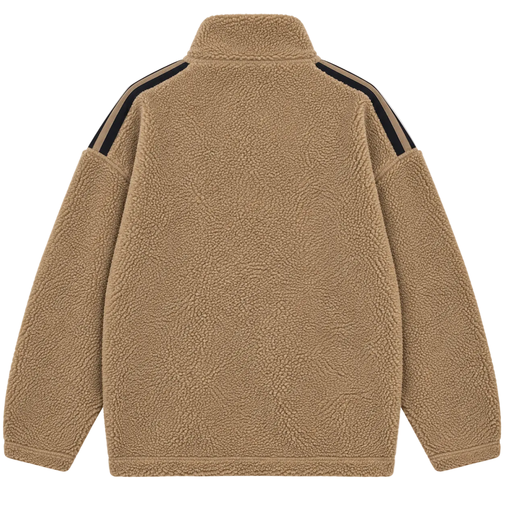 O'NEILL TEDDY FLEECE QUARTER ZIP SWEATER (XL)