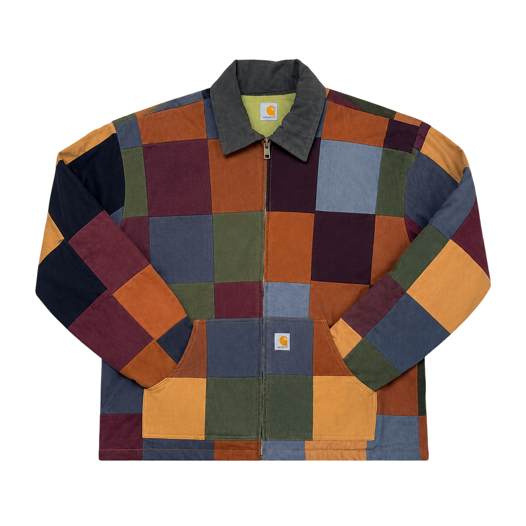 CARHARTT CHECKERED REWORKED JACKET (XL)