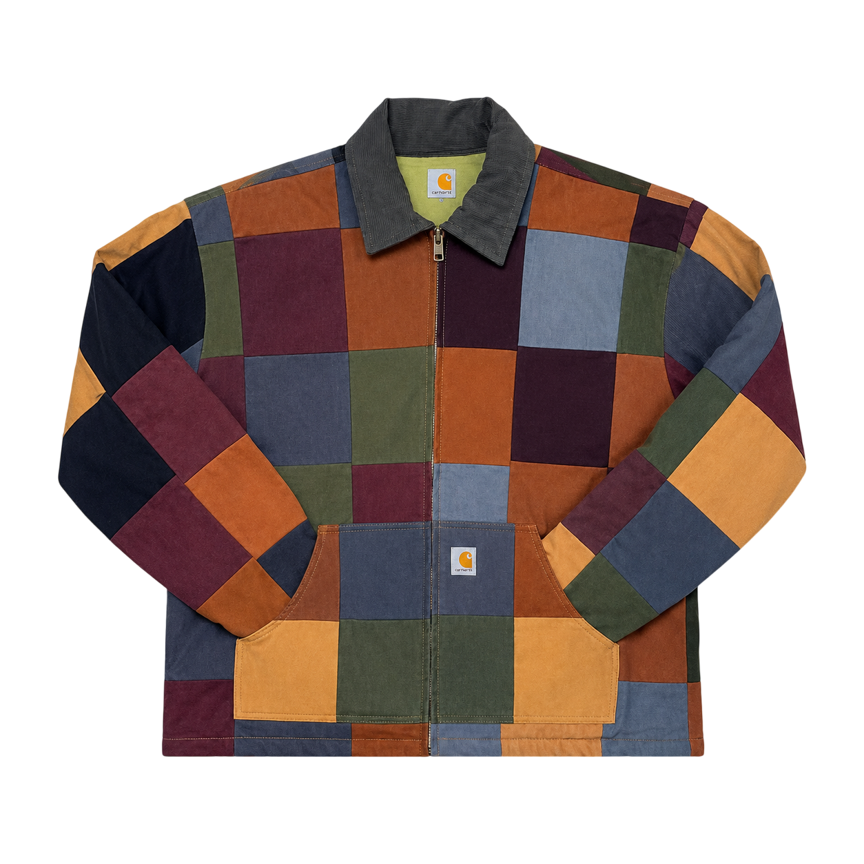 CARHARTT CHECKERED REWORKED JACKET (XL)