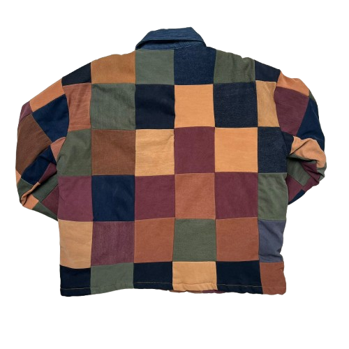 CARHARTT CHECKERED REWORKED JACKET (L)