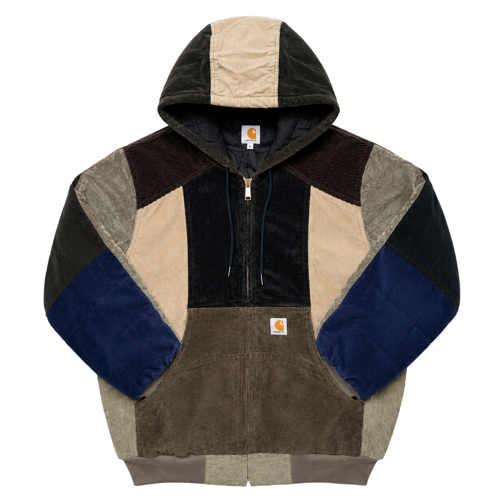 CARHARTT CORDUROY ACTIVE REWORKED JACKET (L)