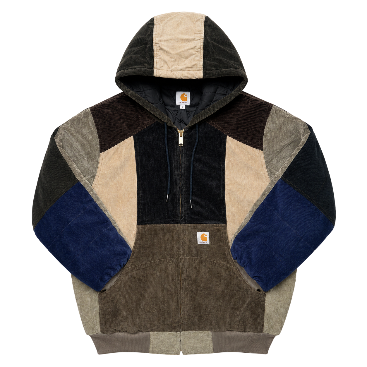 CARHARTT CORDUROY ACTIVE REWORKED JACKET (L)