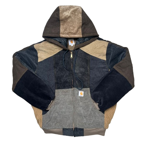 CARHARTT CORDUROY ACTIVE REWORKED JACKET (L)