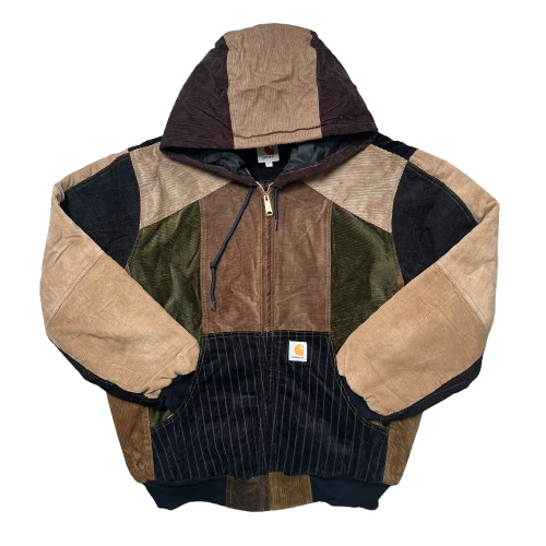 CARHARTT CORDUROY ACTIVE REWORKED JACKET (L)