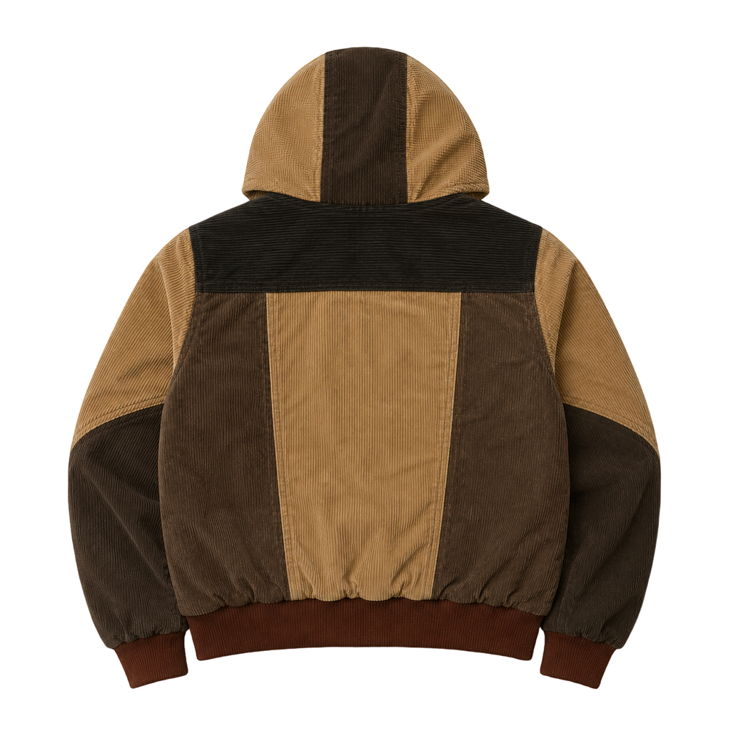 CARHARTT CORDUROY ACTIVE REWORKED JACKET (XXS)