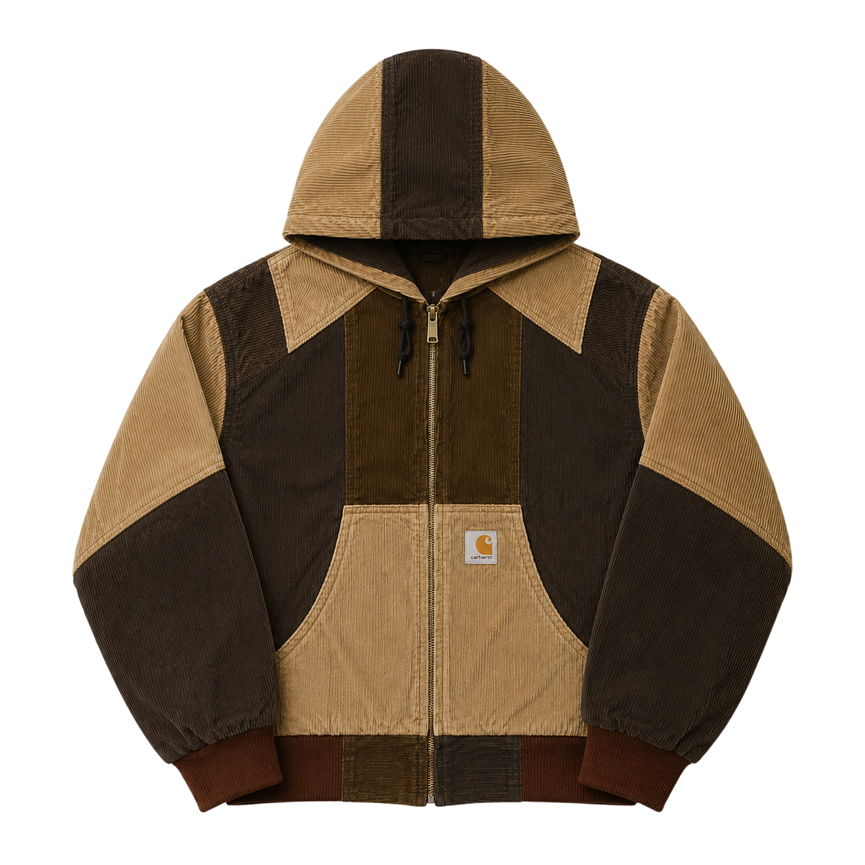 CARHARTT CORDUROY ACTIVE REWORKED JACKET (XXS)
