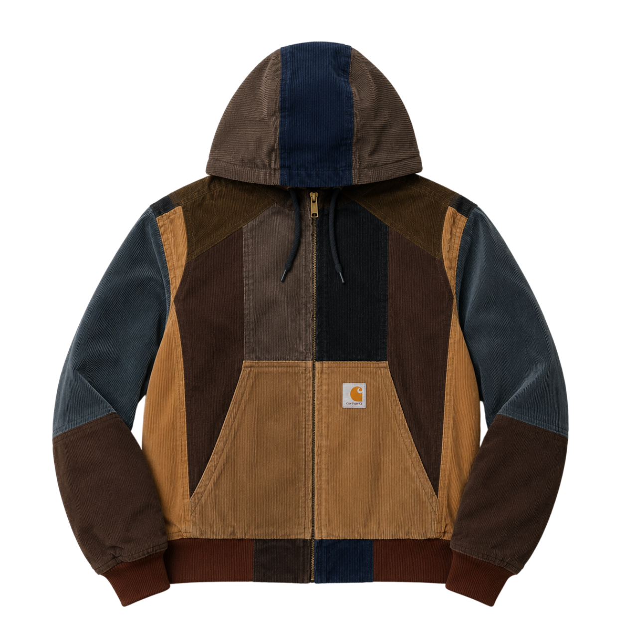 CARHARTT CORDUROY ACTIVE REWORKED JACKET (XS)