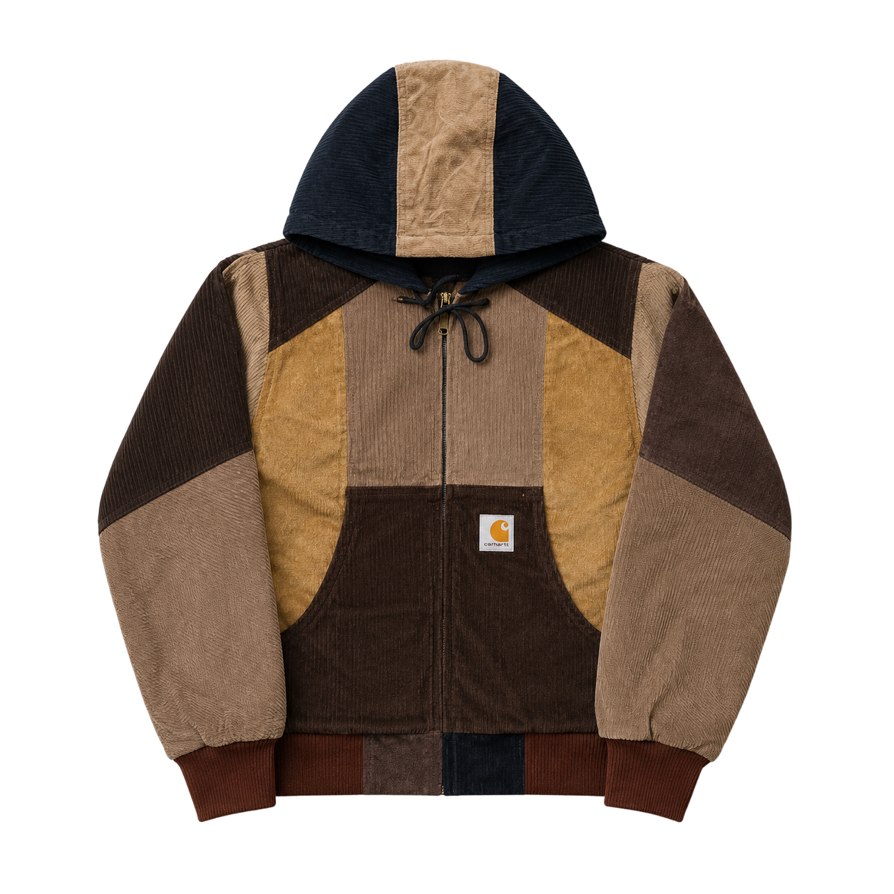 CARHARTT CORDUROY ACTIVE REWORKED JACKET (XXS)
