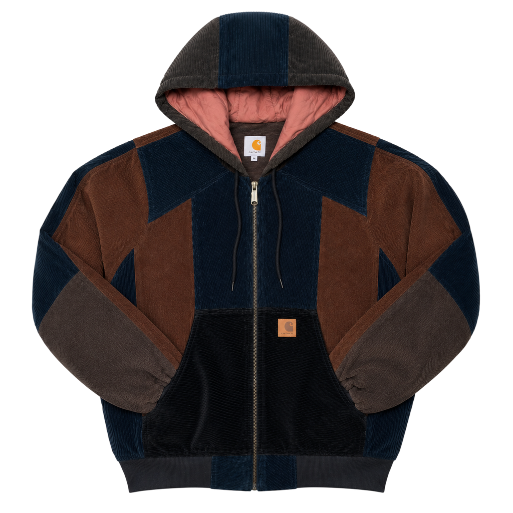 CARHARTT CORDUROY ACTIVE REWORKED JACKET (M)