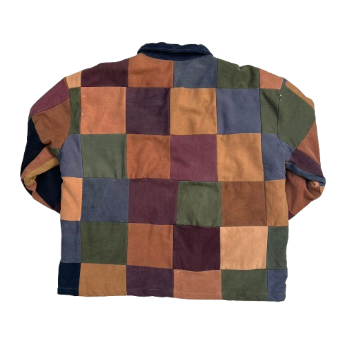 CARHARTT CHECKERED REWORKED JACKET (L)