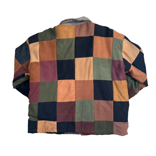 CARHARTT CHECKERED REWORKED JACKET (L)