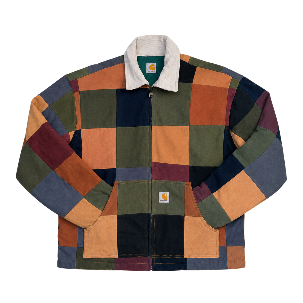CARHARTT CHECKERED REWORKED JACKET (M)