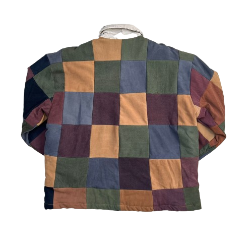 CARHARTT CHECKERED REWORKED JACKET (M)