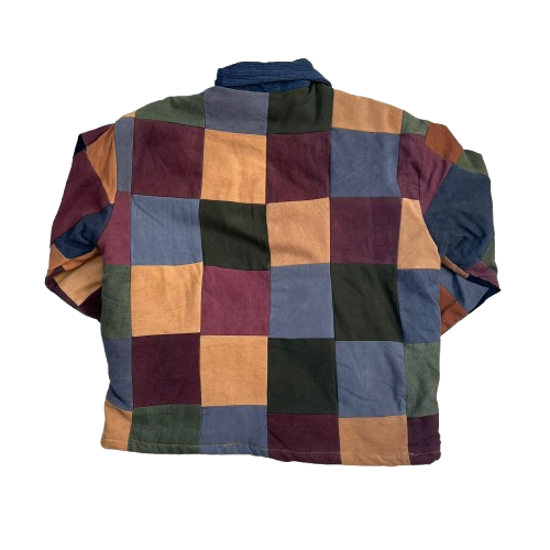 CARHARTT CHECKERED REWORKED JACKET (M)