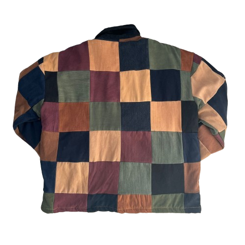 CARHARTT CHECKERED REWORKED JACKET (L)