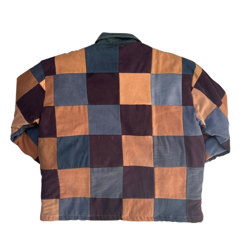 CARHARTT CHECKERED REWORKED JACKET (XL)