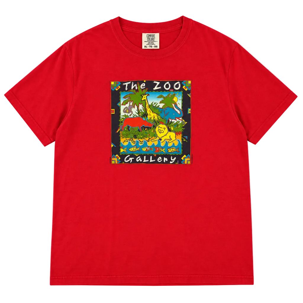 COMFORT COLORS ZOO GALLERY WILD THINGS GRAPHIC TEE (XL)