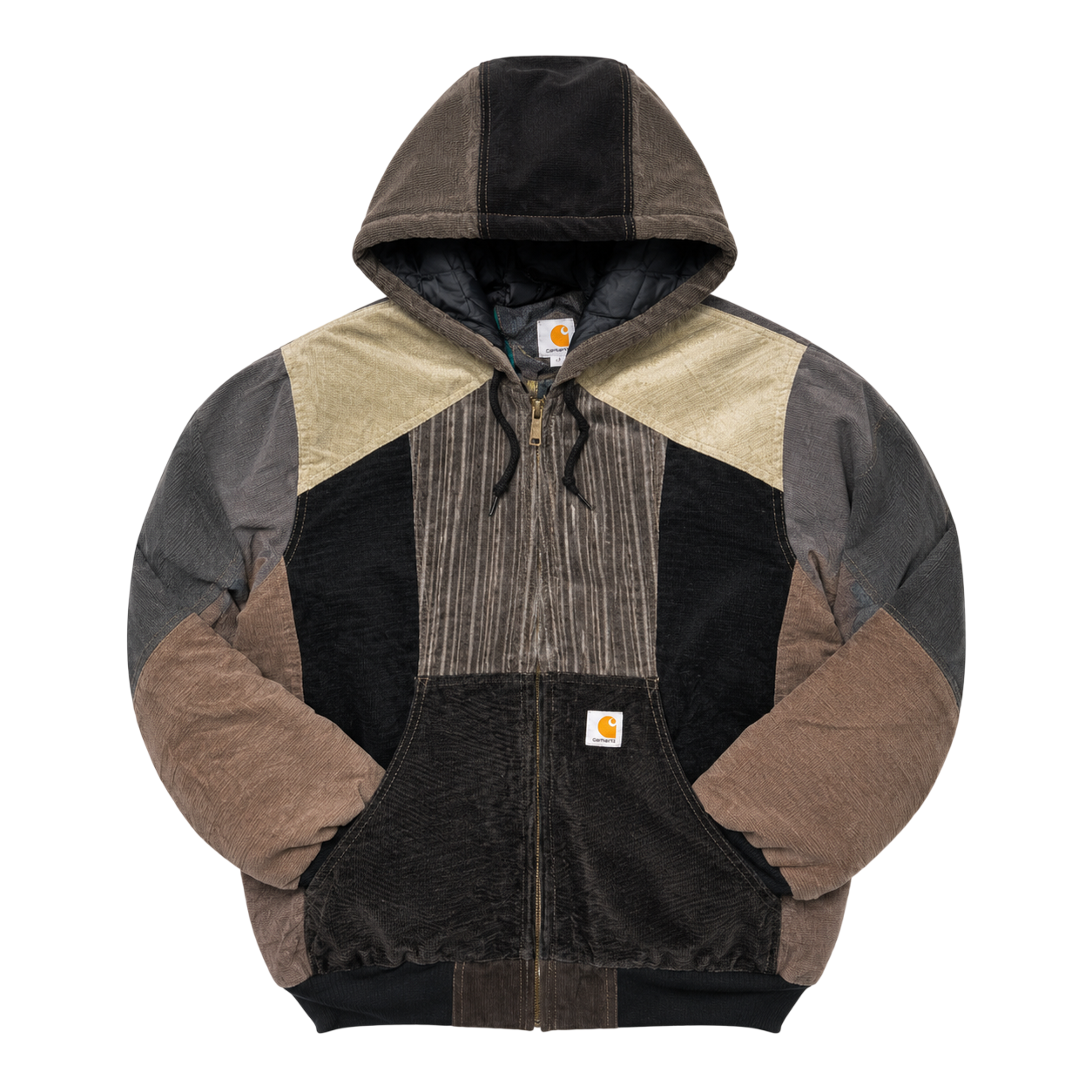 CARHARTT CORDUROY ACTIVE REWORKED JACKET (L)