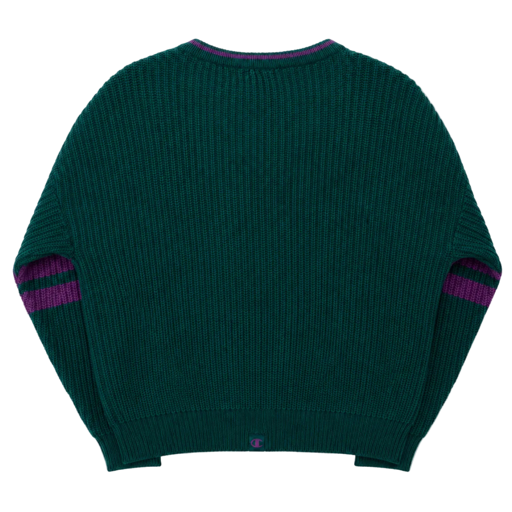 CHAMPION LETTER KNIT CARDIGAN (XL)