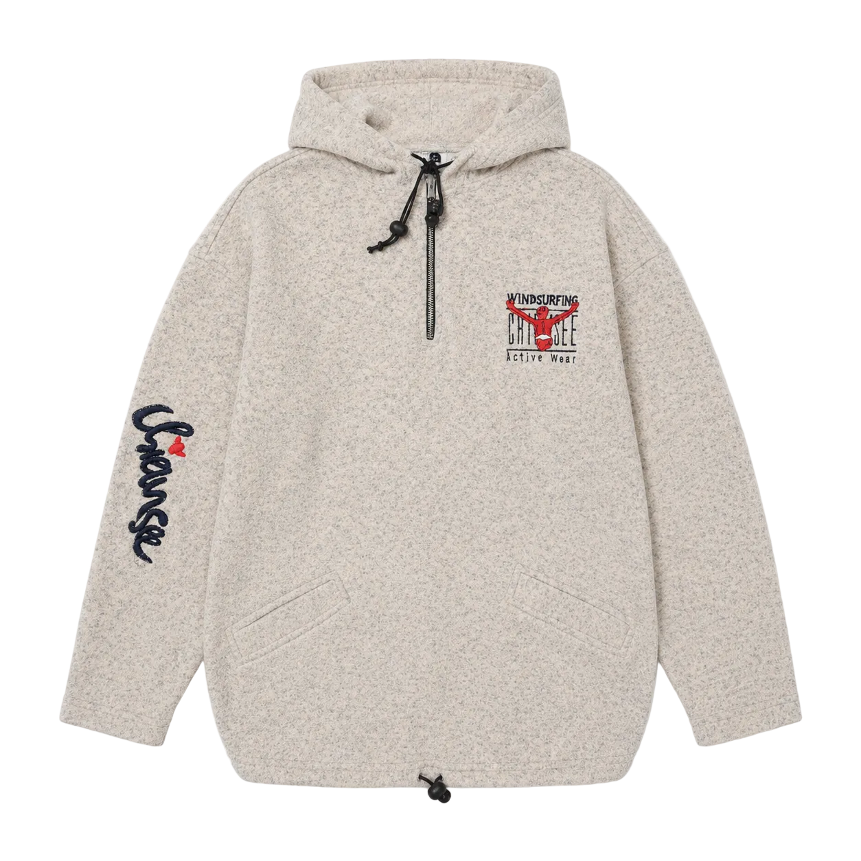 CHIEMSEE WINDSURFING EMBROIDERED LOGO HOODIE (L)