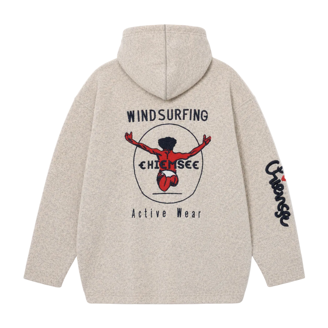 CHIEMSEE WINDSURFING EMBROIDERED LOGO HOODIE (L)