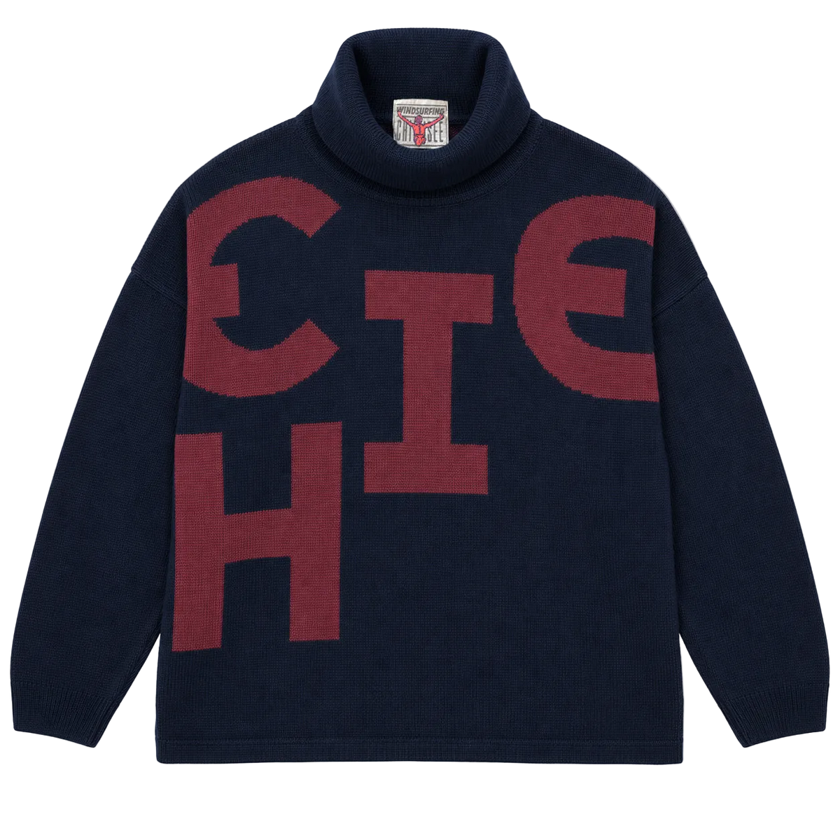 CHIEMSEE WINDSURFING SPELL OUT LOGO SWEATER (M)