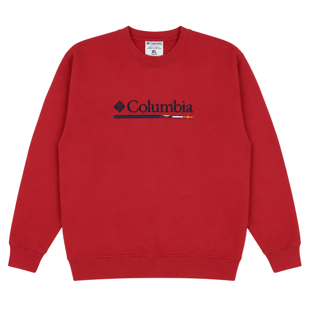 COLUMBIA EMBROIDERED LOGO SWEATER (XL)