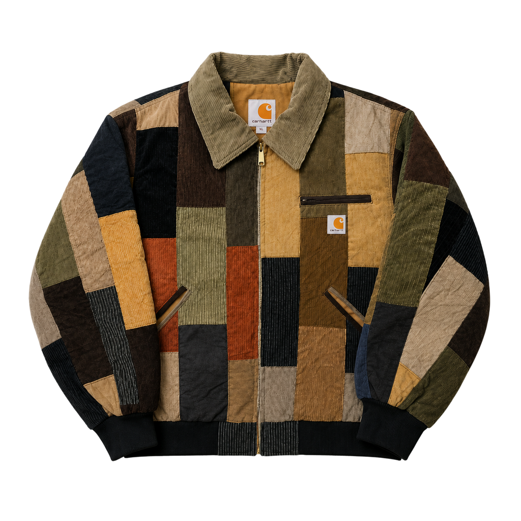 CARHARTT CORDUROY REWORKED JACKET (XL)