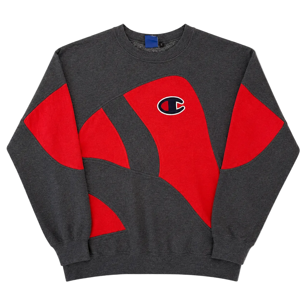 CHAMPION REWORKED SWEATER (L)