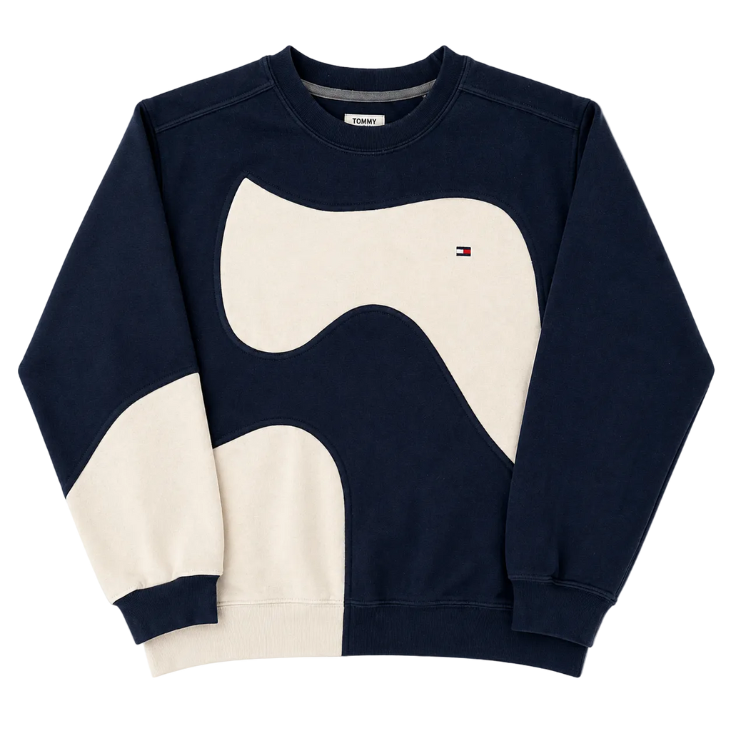 TOMMY HILFIGER REWORKED SWEATER (S)