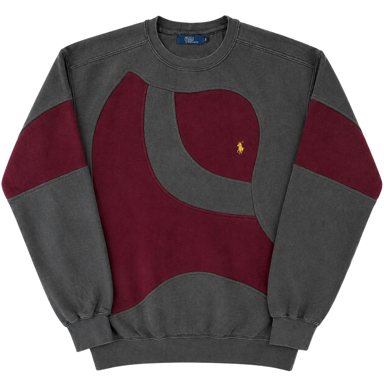 POLO RALPH LAUREN REWORKED SWEATER (M)