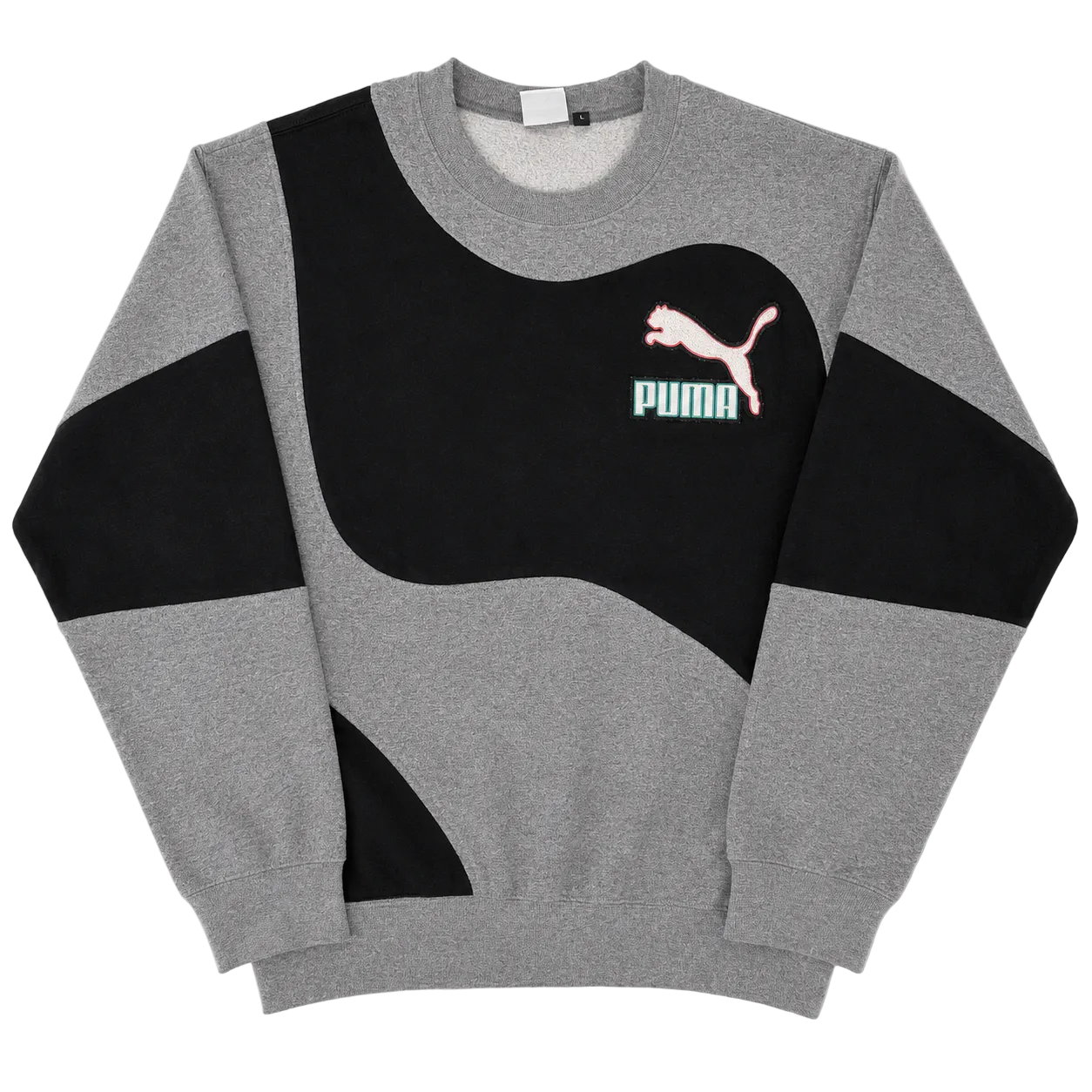PUMA REWORKED SWEATER (L)